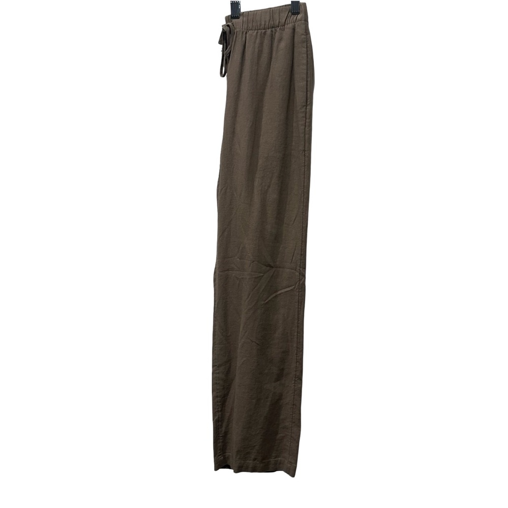 NWOT Aritzia The Group Sontag Linen Blend Pants Size 2XS Green - Picture 7 of 10